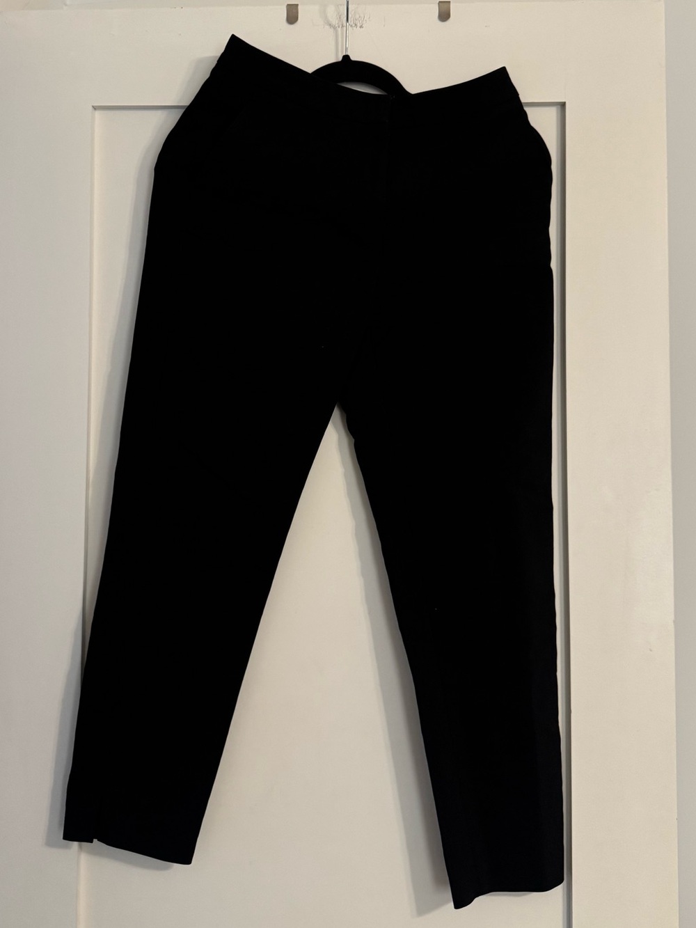 H&M Black Straight-Leg Pants